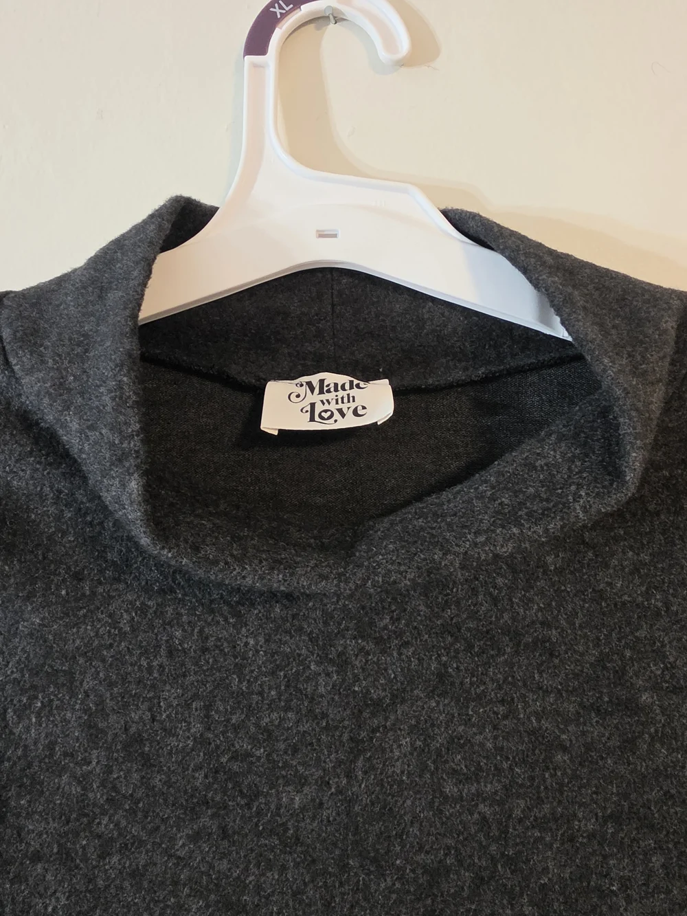 Made With Love Womens Fleece Sweater - Very Soft